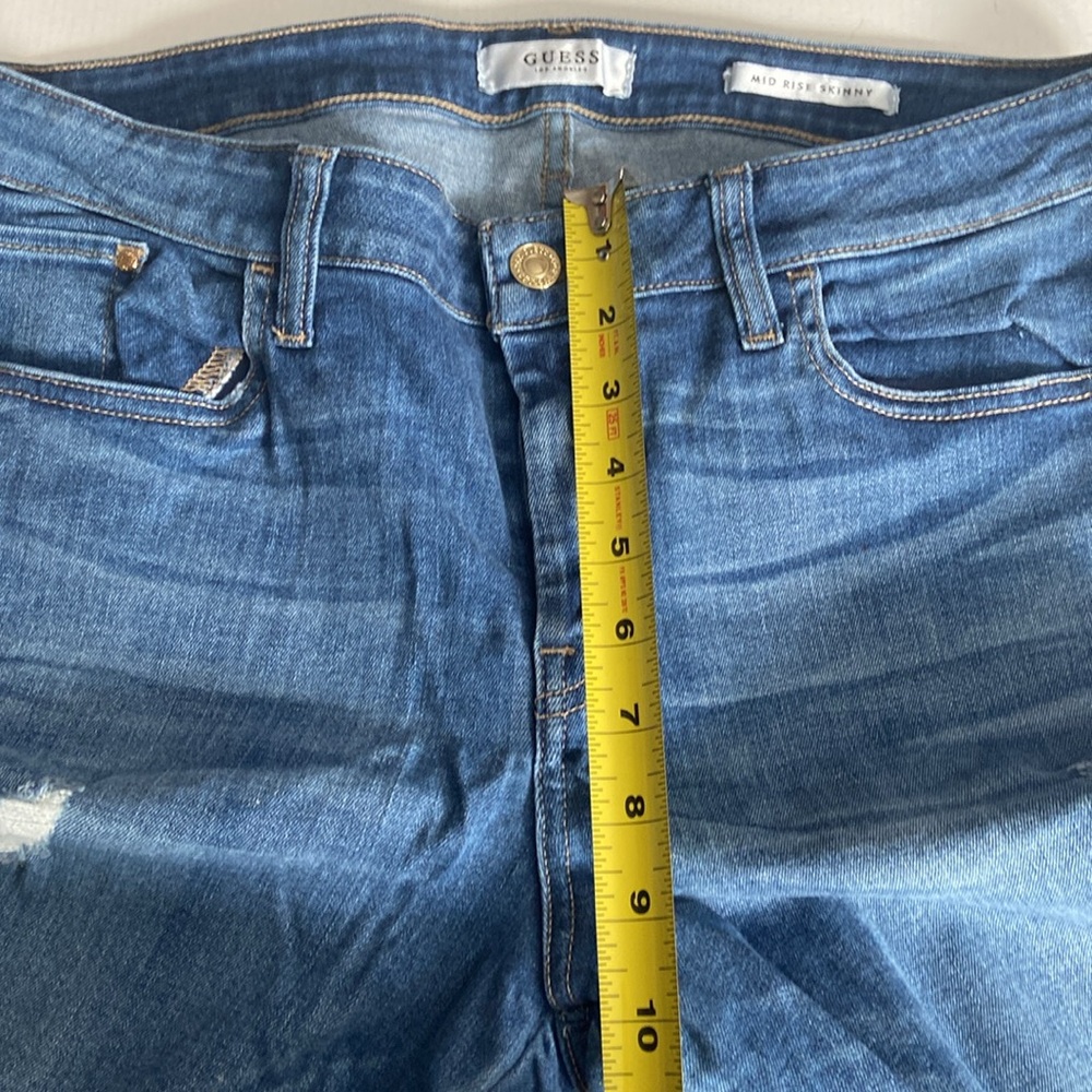 Guess Mid Rise Skinny Jeans - Picture 5 of 7